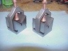  2  Matching Pair Machinist Milling Grinding Ground V Block W clamps Layout Tool