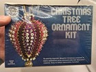 Walco The Empress Boxed Vtg Sequin Bead Christmas Ornament Craft Kit Purple