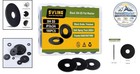 100pcs Fender Washers 3 16  Id 3 4  Od Black Oxide Stainless Steel