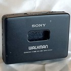 Sony Wm-ex511 1994 Walkman Black Vintage Cassette Player Made In Japan Tested