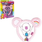 Girls Play Jewelry Set With Headband Necklace Bracelet Ring