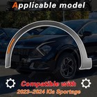 For 2023-2024 Kia Sportage Wheel Arch Trim Front Fender Wheel Flare Left Side