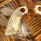 Vintage Hubley Cowboy Revolver Parts Or Repair W  Suede Holster Parts Or Repair