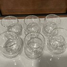Joyjolt Double Wall Whiskey Glasses Clear Borosilicate Set Of 6 3-7 8   