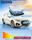 For Audi A4 2017-2024 2025 Windshield Sun Shade - 4 Layers Car Sunshades For Fro
