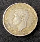 1943-s Australia Shilling 0 9250 Silver Asw 0 168 Oz Coin Free Shipping