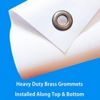 Free Estimates   Vinyl Banner W  Grommets   2 5   h X 6   w