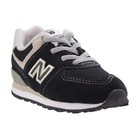 New Balance 574 Bungee  core Pack  Toddler Shoes Black-white Id574-evb