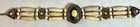 Vtg Bone Bead Choker Necklace Native American Handmade 7    14    Boho Hippie