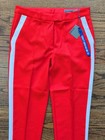 Nwt G fore Women   s Size 4 Straight Leg Racer Tux Trouser Golf Pants Red