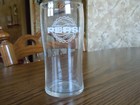 Vintage 1950 s  10 Oz  Pepsi-cola Fountain Glass -w frosted Star In Bottom