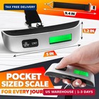 Digital Luggage Scale 110 Lb 50 Kg  Portable Suitcase Weight Scale