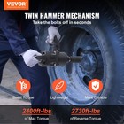 Vevor 1  Drive Impact Wrench 2730 Ft-lbs Breakaway Torque 6000 Rpm   Twin Hammer