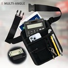 Restaurant Waiter Waist Money Pouch Bag  Serving Apron  Check Holder With Mul   