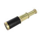 Mini Marine Pirate Spyglass Brass Telescope In Wooden Box  Nautical Home Decor