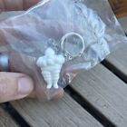 Vintage Michelin Tires Man  Keychain Key Fob Made In France Nos New
