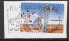 2013 Perth Postmark Cancel - Shark Jumping Out Of Water