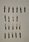 Speedball 20 Pen Lot A B C D Calligraphy Nibs Assorted Sizes Hard To Find