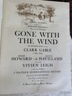 Vintage Gone With The Wind Movie Theater Program Booklet 1989 Facts Booklet