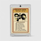Beastie Boys Custom-designed Trading Card Limited Edition Good Life Retro
