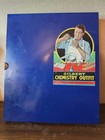Vintage Gilbert Chemistry Outfit Set  3 Blue Steel Box 1946 - Mostly Complete