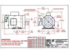 Ac Motor  1 2hp  1725rpm  1ph  115v 208-230v   56c tefc  With Base