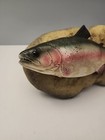 Vintage Gemmy Singing Trout Partially Works   Read Description Please   