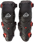 Acerbis Impact Evo Knee shin Guards - Black red 2375091042