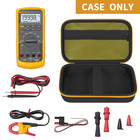 Hard Carrying Case For Fluke 87-v  88v  15b   17b  And More Digital Multimeter  