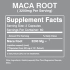 Maca 3200mg 240pcs - Testosterone Boost endurance Enhancement high Efficiency