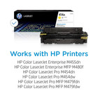 Original Hp 414a Toner Cartridge Full Set 4pack W2020a W2021a W2022a W2023a Cmyk