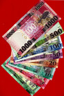 South Sudan Unc 1 p-5  5 p-11 10 p-12 20 p-13 50 p-14 100 p-15 500 p-20   1k p21