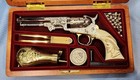 The Franklin Mint Buffalo Bill Cody 1849 Non-firing Replica Revolver W wood Case