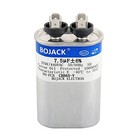 Bojack 7 5 Uf   6  7 5 Mfd 370v 440v Cbb65 Oval Run Start Capacitor For Ac Motor