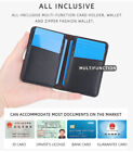 Business Men s Leather Short Thin Wallet Bifold Credit Card Holder Purse Clutch