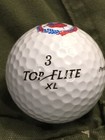 International Open Country Club Course Links Logo Top Flite Golf Ball