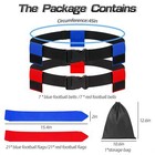 Flag Football Belts 14 Player Adjustable Flag Football Set With 42 Flags For    