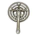 Vintage Sugino Vp 170mm 3 Piece Crankset Triple Sprocket Mtb Road Bike Japan