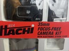 Vintage Hachi Rd1 35mm Focus-free Camera Kit W  Flash  Case - New Old Stock box