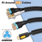 120 Ft Wire Loom 1 2 Inch  Split Wire Loom Tubing Wire 1 2  X 120ft-black