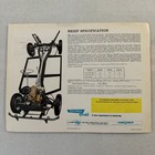 Triumph Herald Convertible Car Sales Brochure Catalog Advertising