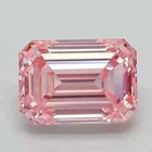 1 To 10 Ct Natural Diamond Emerald Cut Pink Color Cut D Grade Vvs1  1 Free Gift