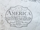 1796 Map Of North America Antique 21 5 By 26 
