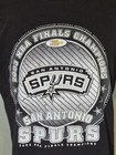 Vintage Spurs 2003 Nba Finals Men   s Size Large Black T Shirt