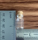 Pack Of 2 Small And 2 Medium Empty Glass Corked Bottles