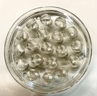 Vintage Glass 19 Hole 5    Flower Frog