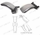Heavy Duty Steel 7-1 2  Wide Custom Rear Fender For Harley Softail 130-150-160