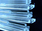 Boro Rods  Coe 33 Clear Glass  1lb