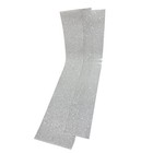 2pcs 0 46mm Drum Wrap Musical Instrument Deco Sheet 10x60   16x60   Pearl White
