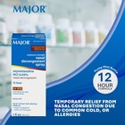 Major Maximum Strength Nasal Decongestant 1 Fl Oz  pack Of 12   Colorless